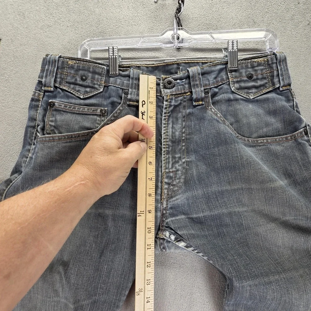 Vintage Levis Engineered Jeans Mens Buckle Back Flap Pocket Zip Fly Fits 32x32